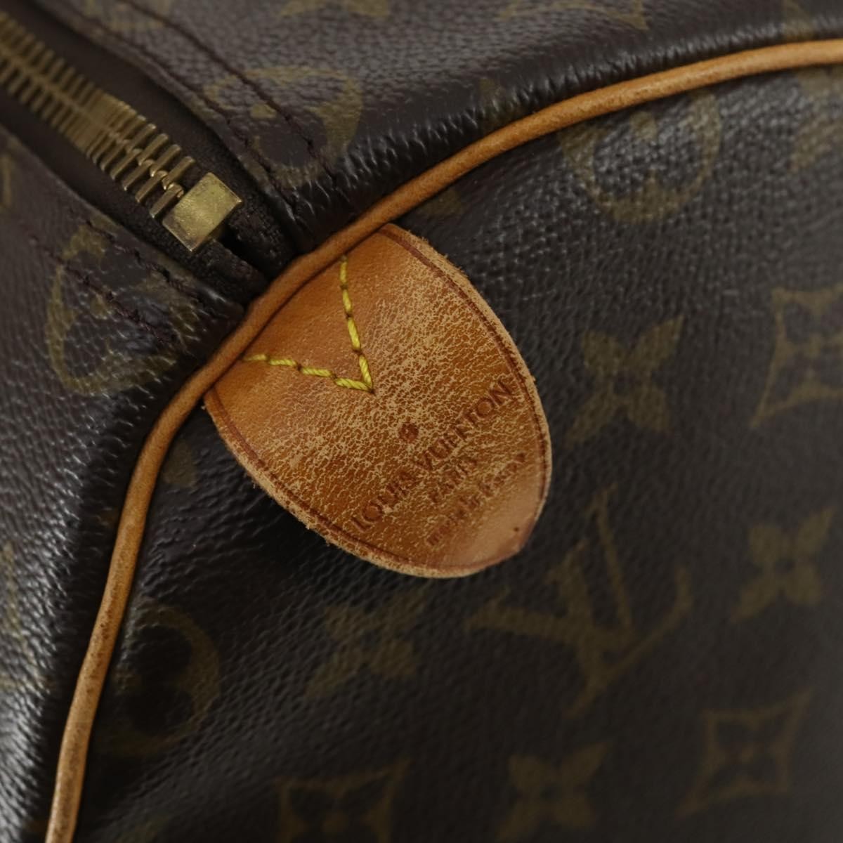 Louis Vuitton Keepall Monogram Canvas, Brown, Canvas, Travel Bag