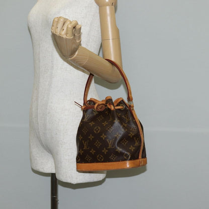 Louis Vuitton Petit Noe NM Monogram Canvas, Brown, Canvas, Handbag