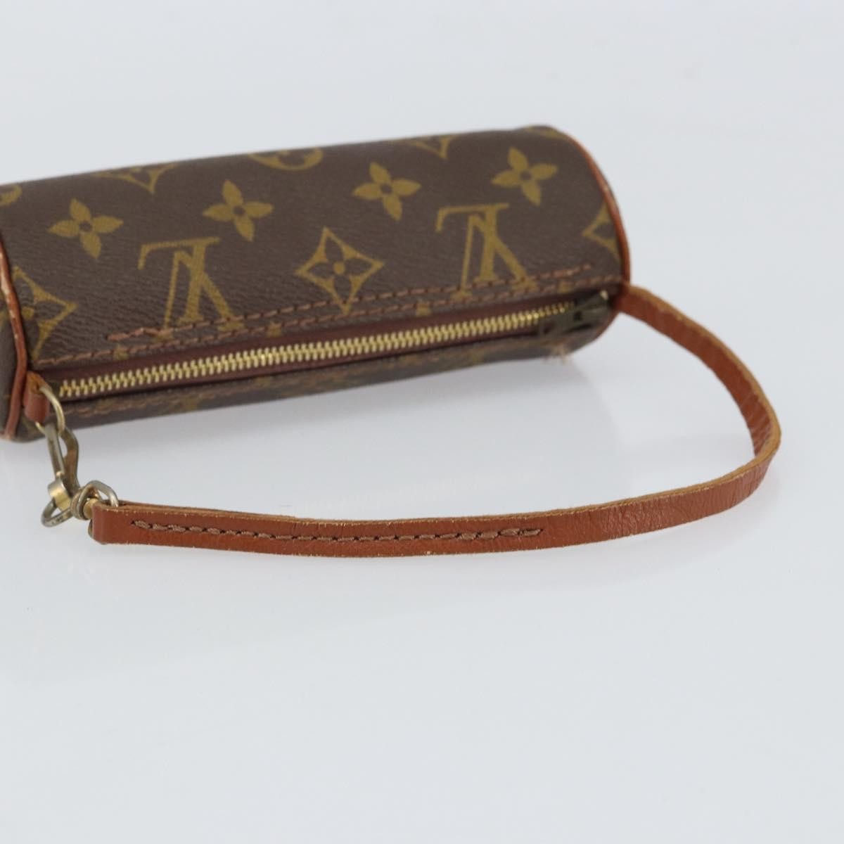 Louis Vuitton Papillon Pochette Monogram Canvas, Brown, Canvas, Clutch