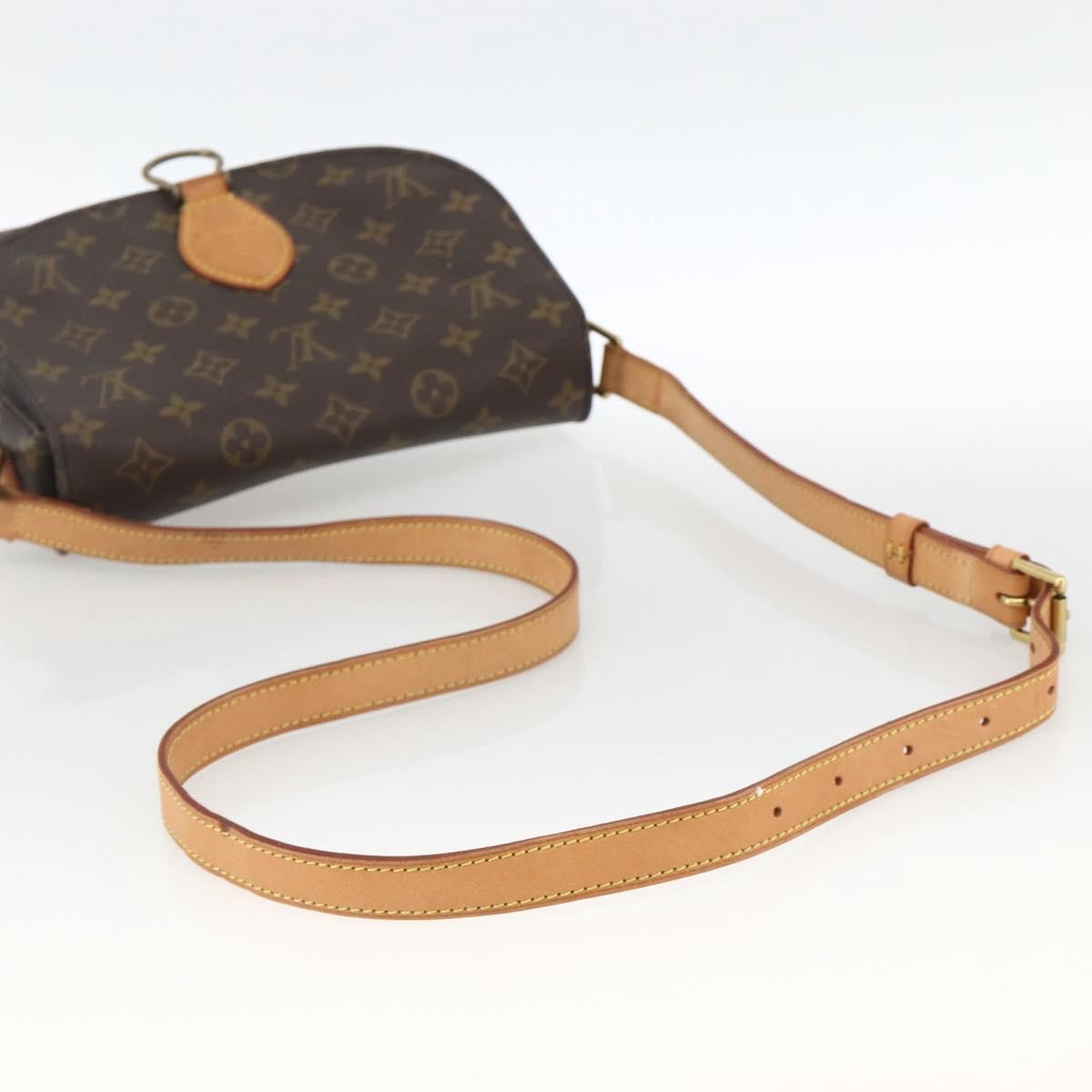 Louis Vuitton Saint Cloud Monogram Canvas, Brown, Canvas, Handbag