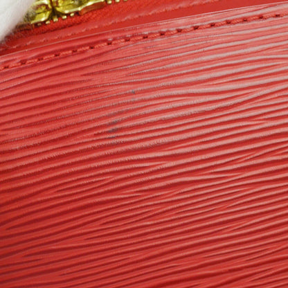 Louis Vuitton Pont Neuf Epi Leather, Red, Leather, Handbag