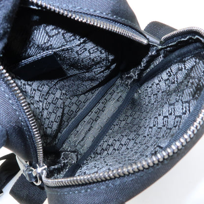 Gucci Shoulder Canvas, Black, Canvas, Shoulder Bag