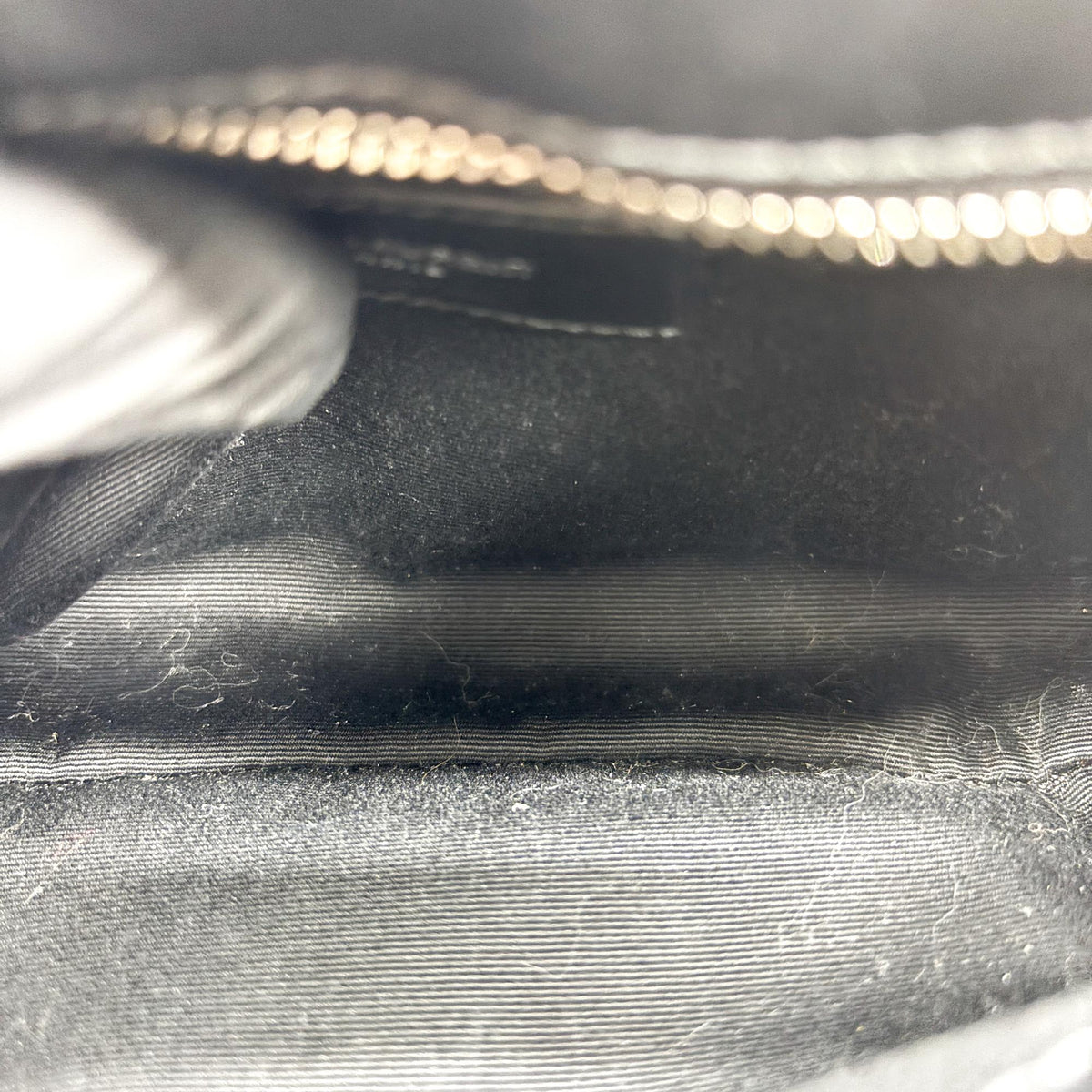 Saint Laurent Loulou Matelasse Chevron Leather, Black, Leather, Shoulder Bag