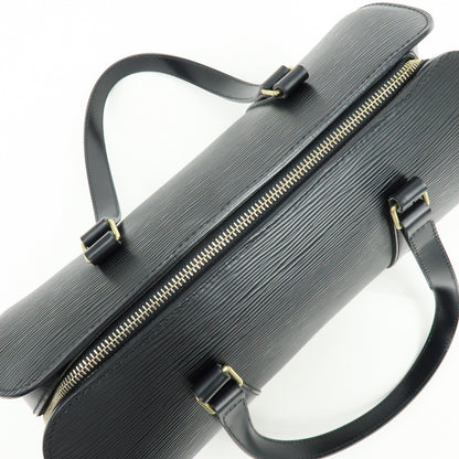 Louis Vuitton Soufflot Epi Leather, Black, Leather, Tote Bag