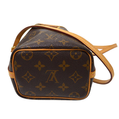 Louis Vuitton Noe Monogram Canvas, Brown, Canvas, Shoulder Bag