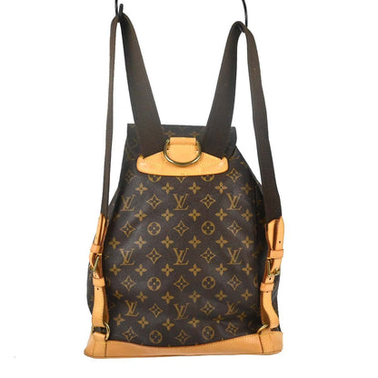 Louis Vuitton Vintage Montsouris Monogram Canvas, Brown, Canvas, Backpack