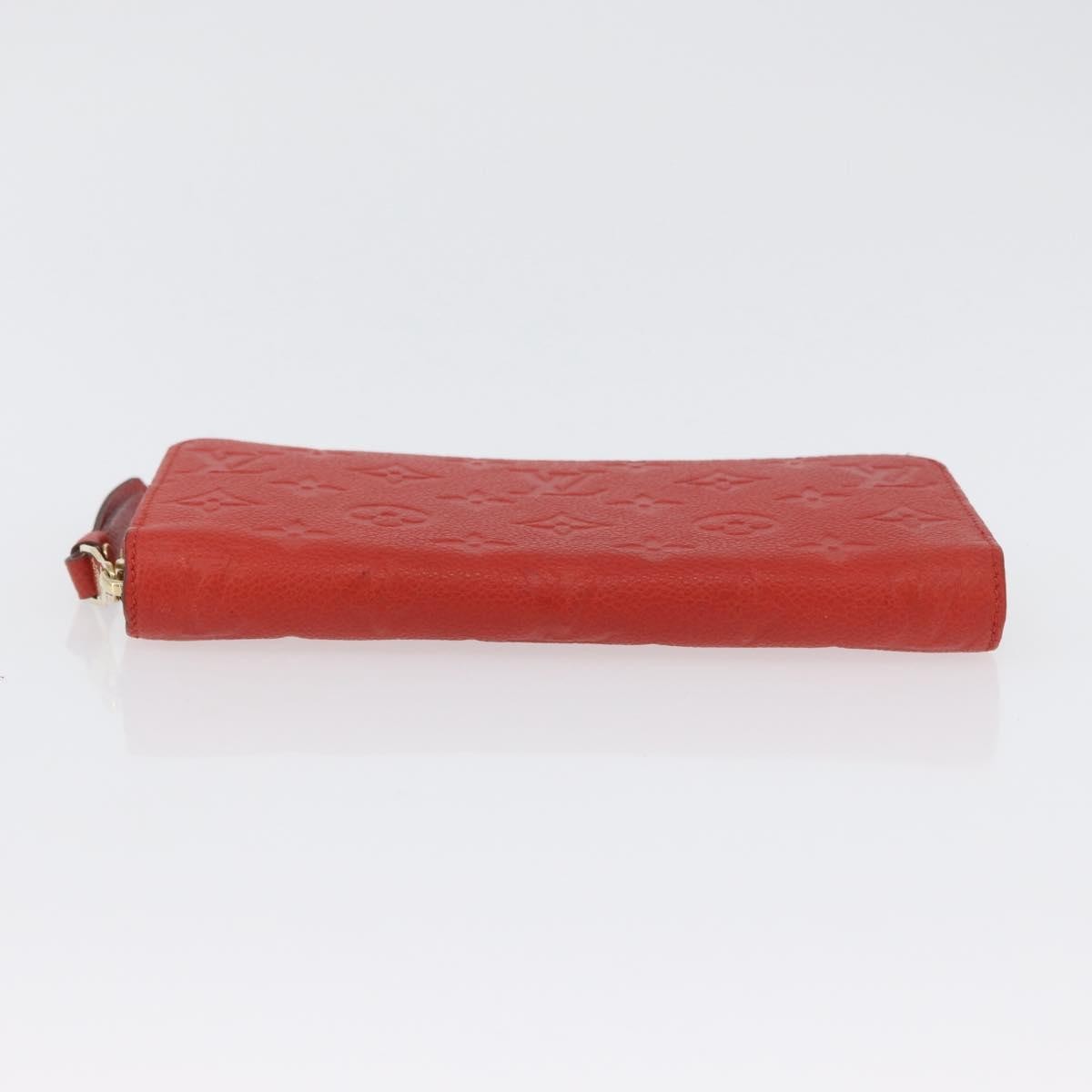 Louis Vuitton Portefeuille zippy Monogramme Empreinte Monogramme Empreinte, Orange, Leather, Wallet