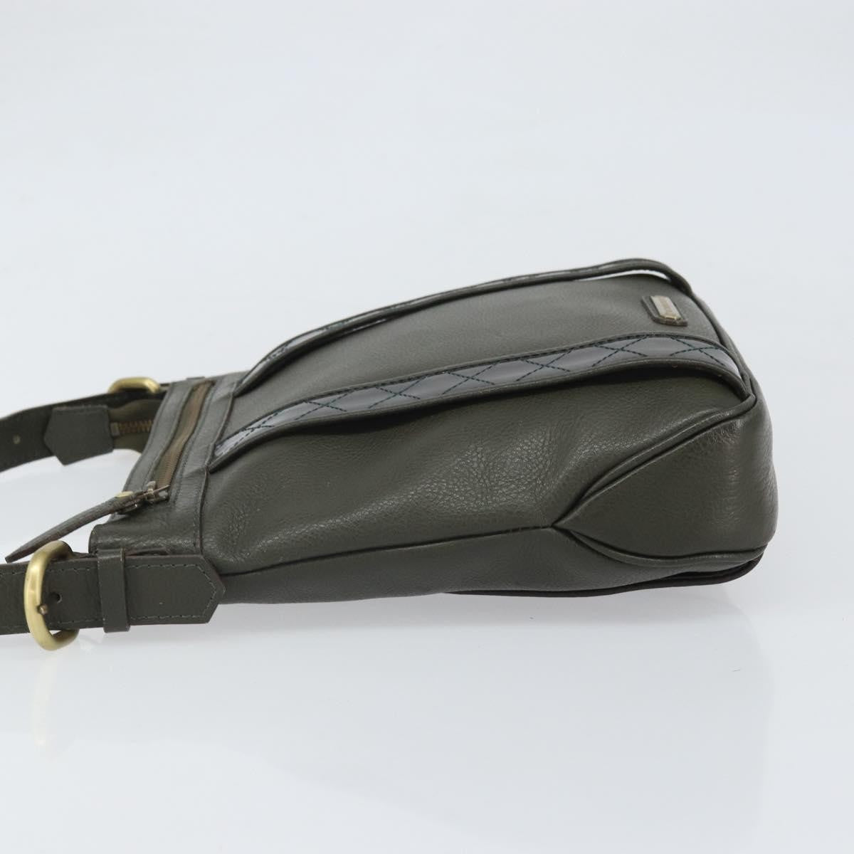 Burberry Vintage Leather, Khaki, Leather, Shoulder Bag