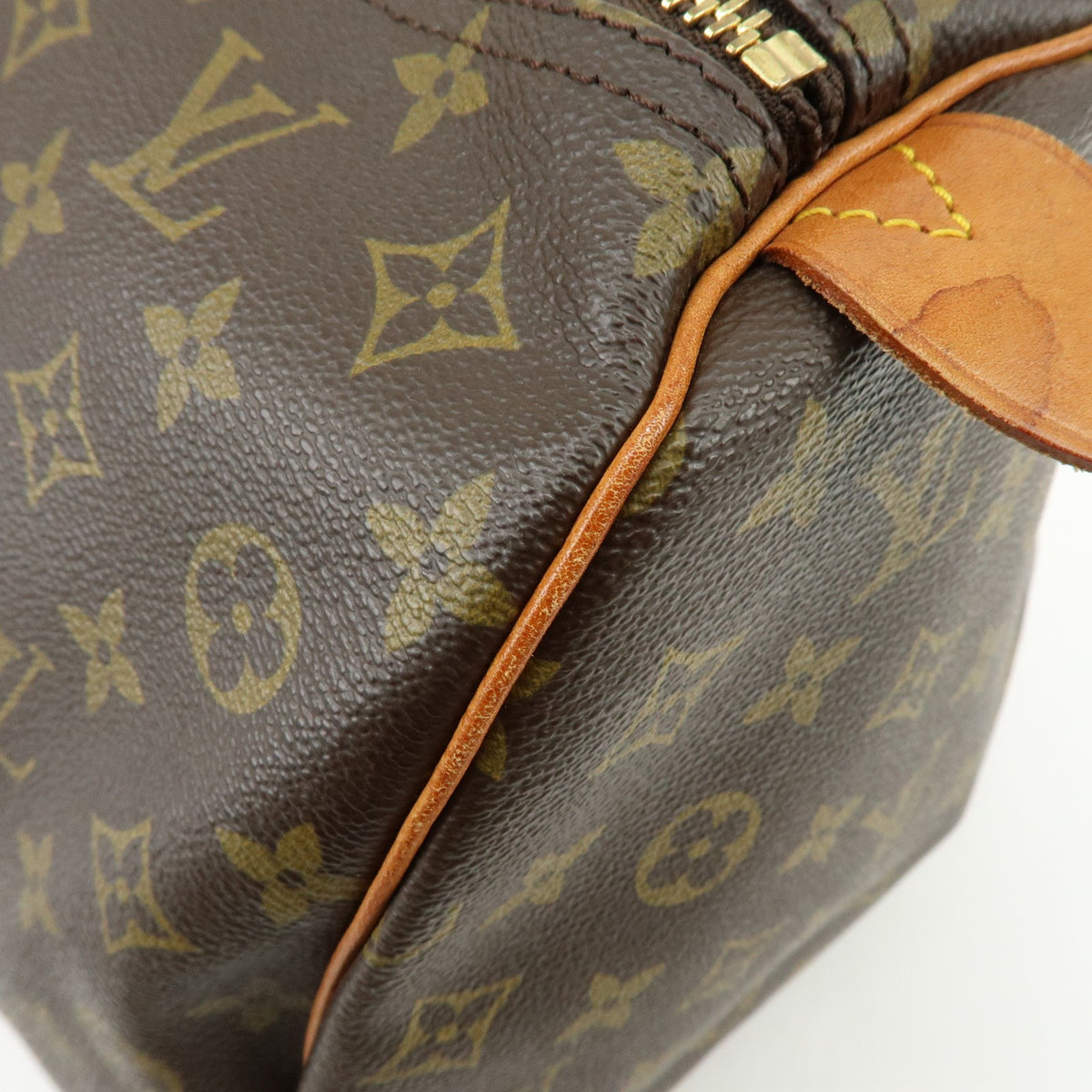 Louis Vuitton Keepall Monogram Canvas, Brown, Canvas, Travel Bag