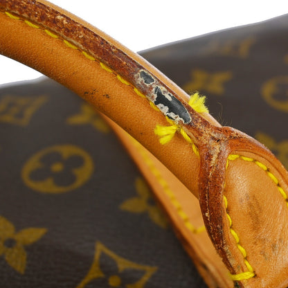 Louis Vuitton Keepall Bandoulière Monogram, Brown, Canvas, Travel Bag