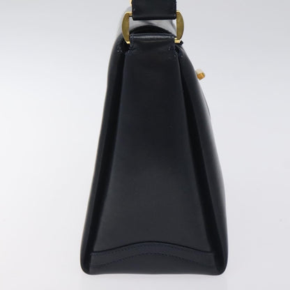 Gucci Vintage Leather, Navy, Leather, Handbag