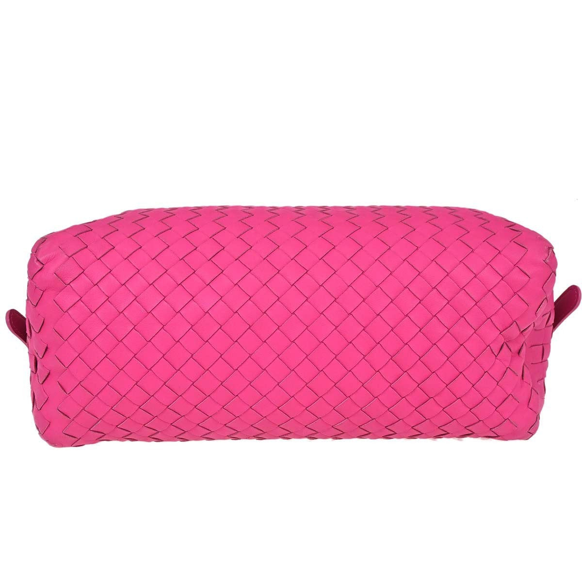 Bottega Veneta Intrecciato Leather, Pink, Leather, Handbag