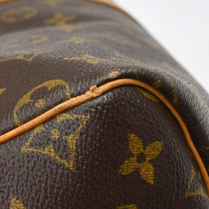 Louis Vuitton Keepall Monogram Canvas, Brown, Canvas, Travel Bag