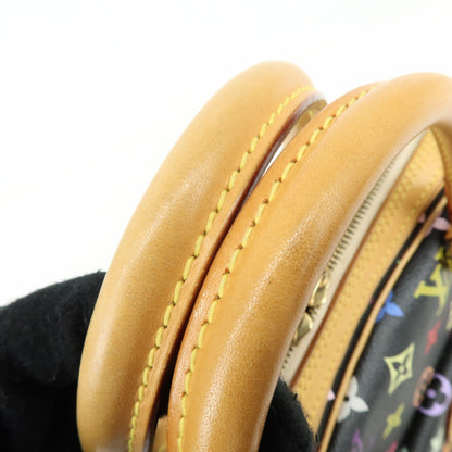 Louis Vuitton Priscilla Monogram Multicolor, Black, Canvas, Handbag