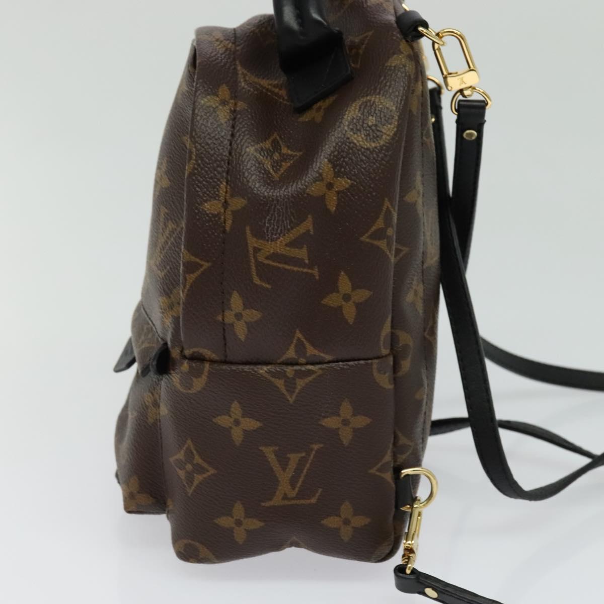 Louis Vuitton Palm Springs Monogram Canvas, Brown, Canvas, Backpack