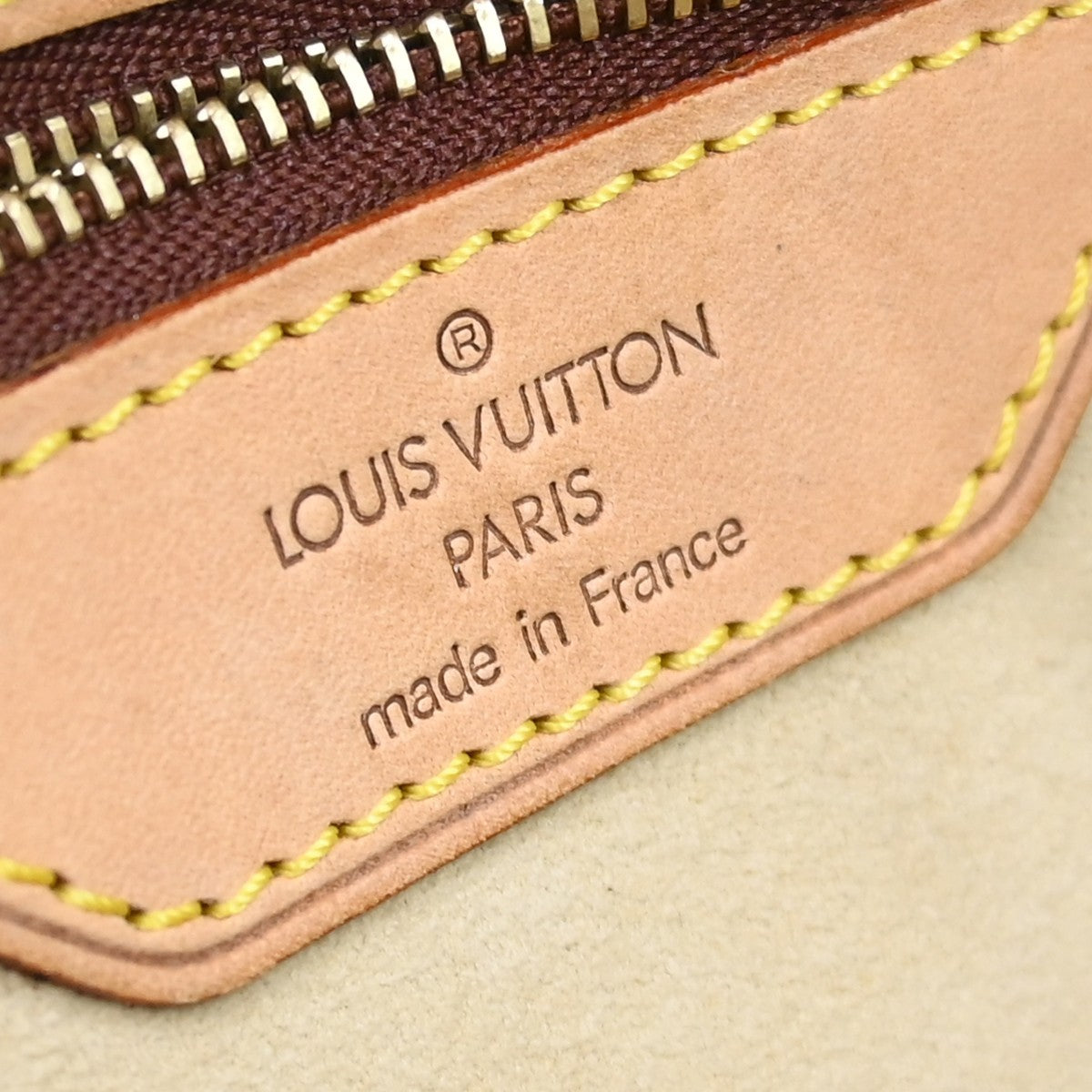 Louis Vuitton Cite Monogram Canvas, Brown, Canvas, Handbag