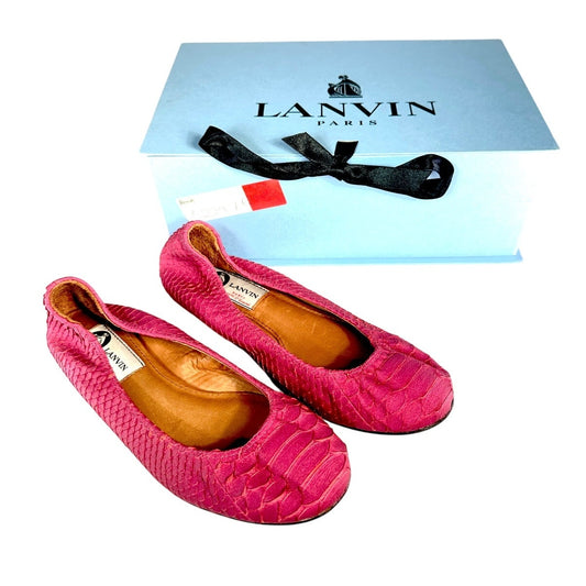 LANVIN Ballet Flats Pink EU 37 US 5