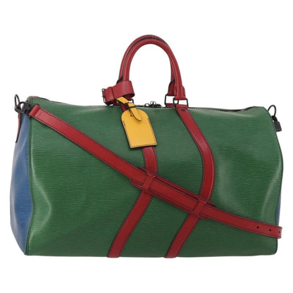 Louis Vuitton Wavy Keepall Bandouliere Monogram Canvas, Multicolour, Leather, Travel Bag