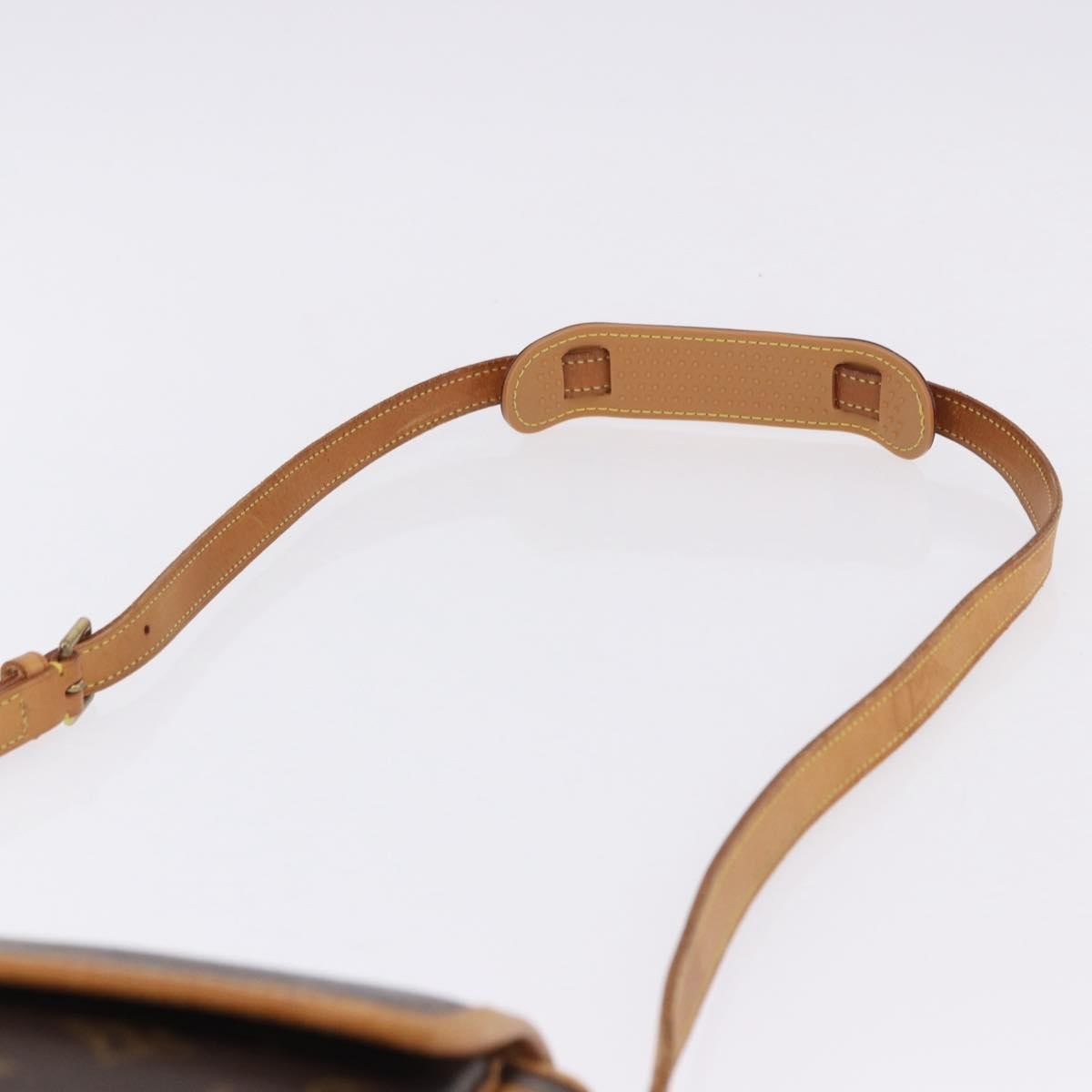 Louis Vuitton Sologne Monogram, Brown, Canvas, Shoulder Bag