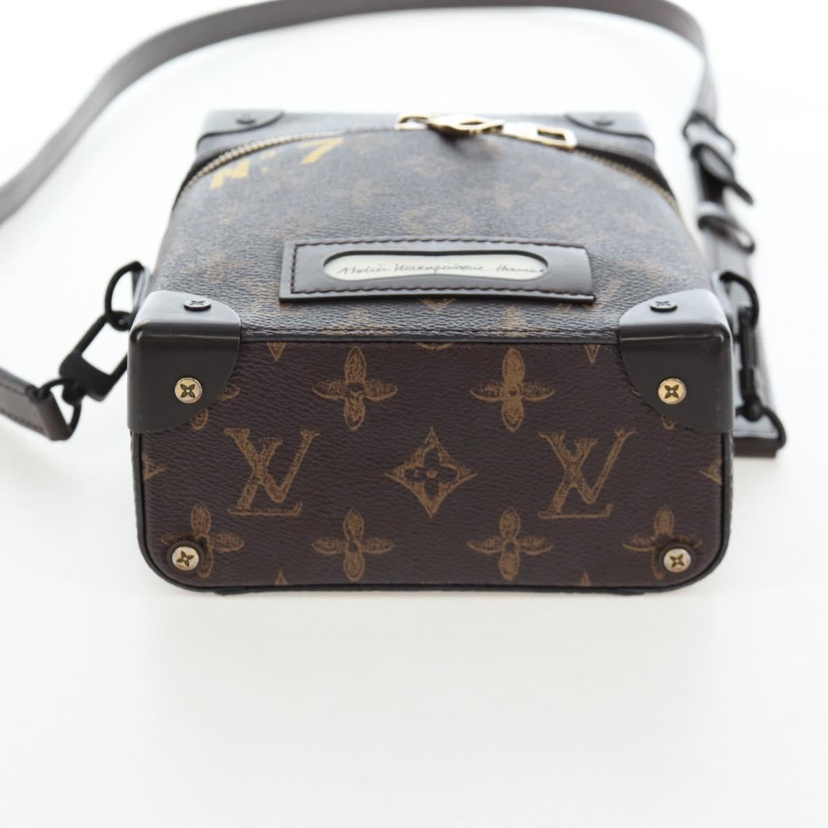 Louis Vuitton Vertical Box Trunk No.7 Trunk L'Oeil Vintage Monogram Canvas, Brown, Canvas, Handbag
