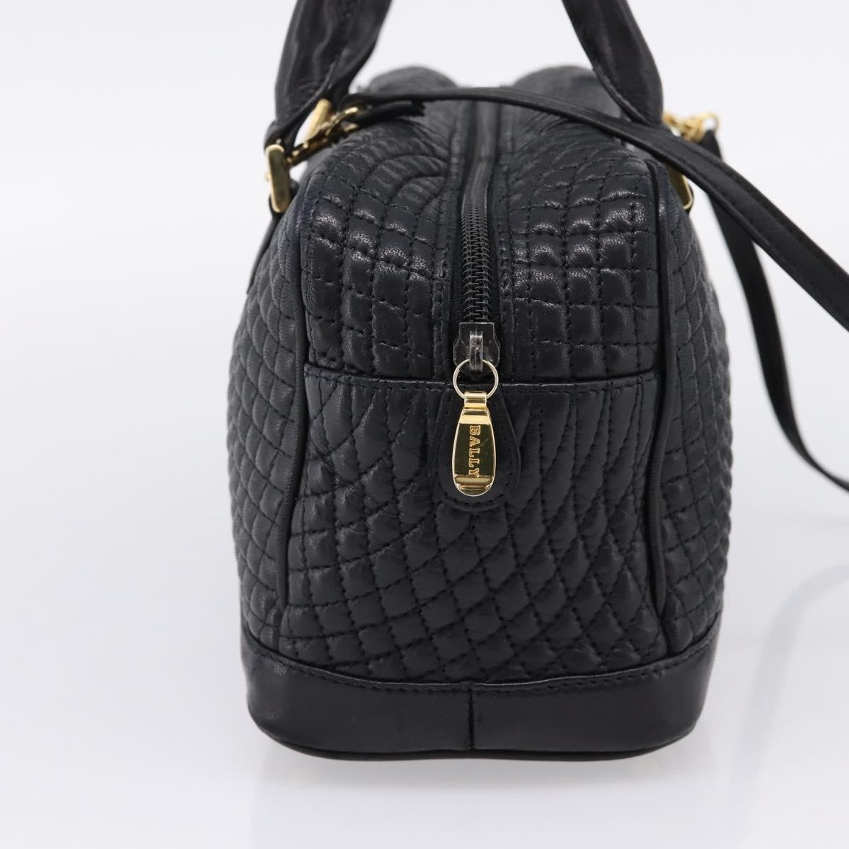Bally Handbag Leather, Black, Leather, Handbag
