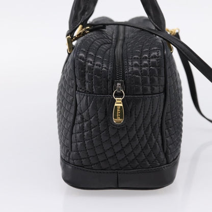 Bally Handbag Leather, Black, Leather, Handbag