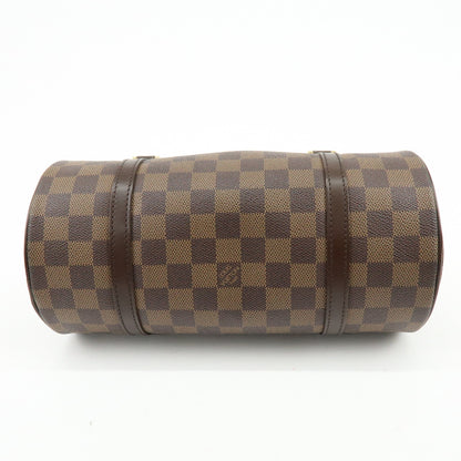 Louis Vuitton Papillon Damier, Brown, Canvas, Handbag