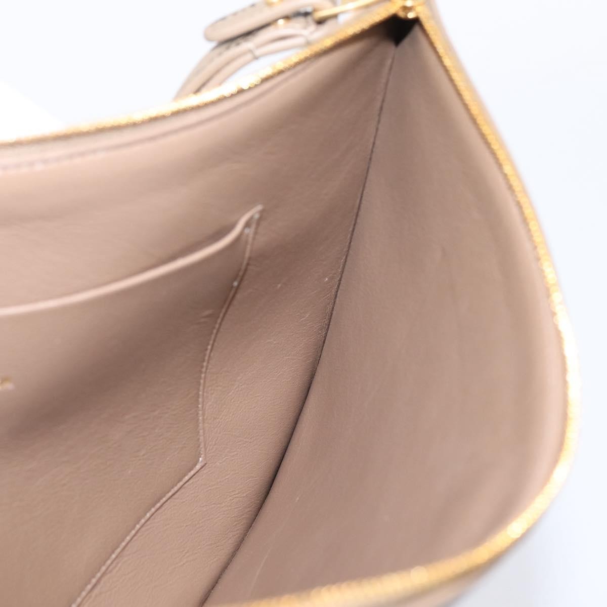 Balenciaga Signature Pouch Monogram PVC Leather, Beige, PVC, Clutch
