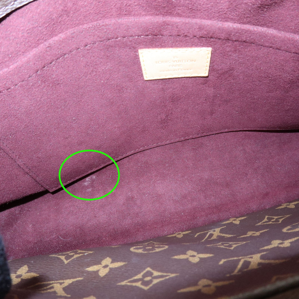 Louis Vuitton Montaigne Monogram Canvas, Brown, Canvas, Handbag