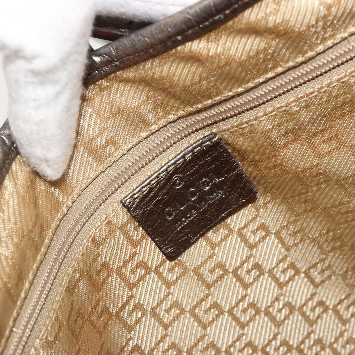 Gucci Web Jackie O Hobo Canvas, Gold, Canvas, Shoulder Bag