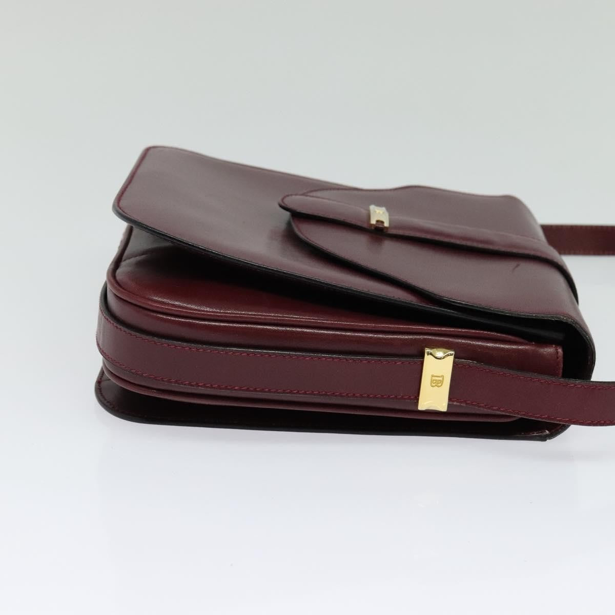 Bally Vintage Leather, Burgundy, Leather, Shoulder Bag