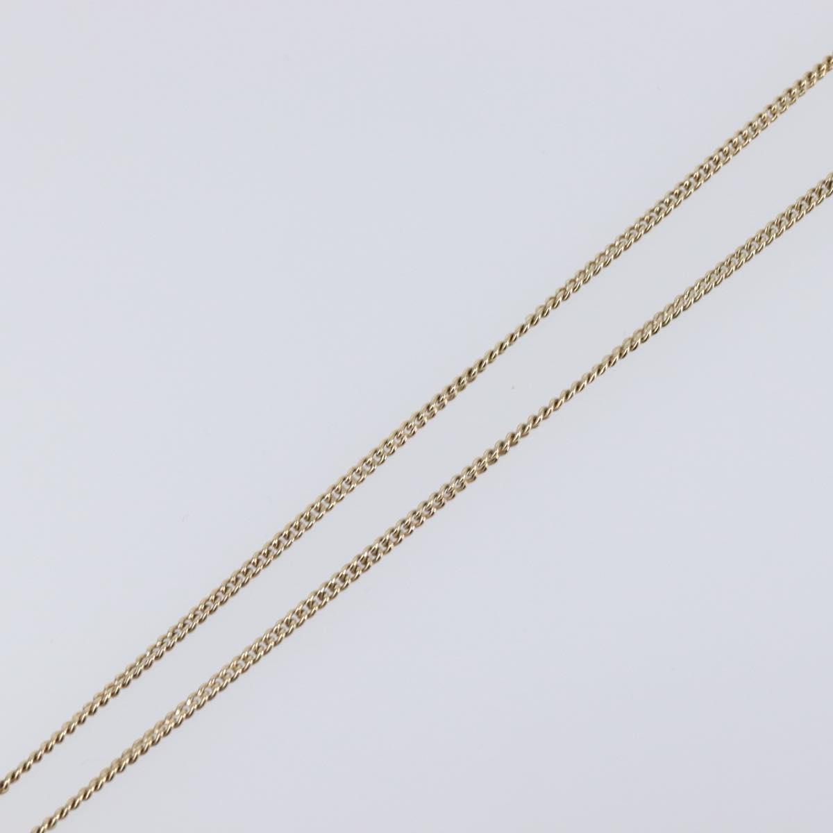 Chanel Square CC Pendant Metal, Gold, Metal, Necklace