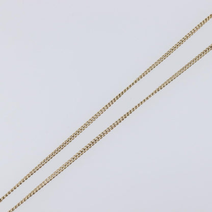 Chanel Square CC Pendant Metal, Gold, Metal, Necklace