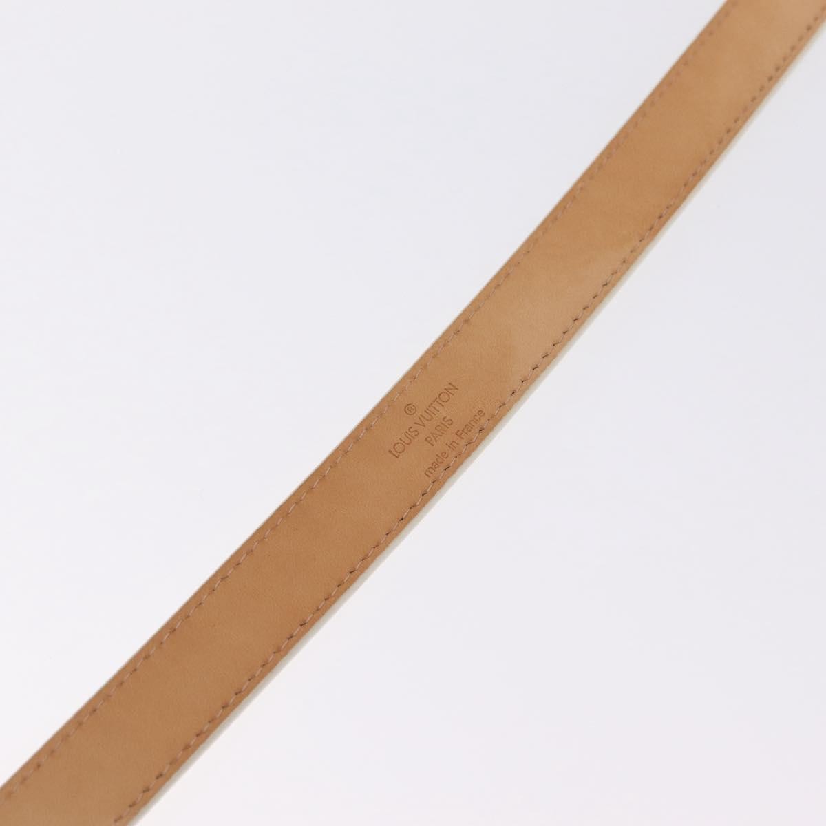Louis Vuitton Vernis Belt LV Monogram Vernis, Beige, Patent Leather, Belt