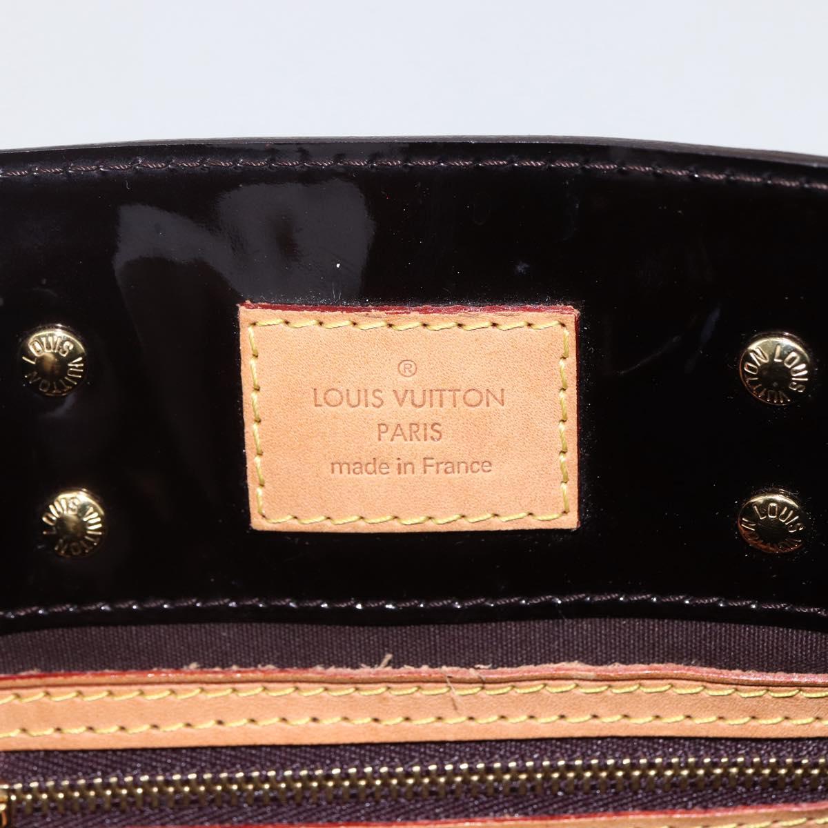 Louis Vuitton Reade Handbag Monogram Vernis, PURPLE, PATENT_LEATHER, Handbag