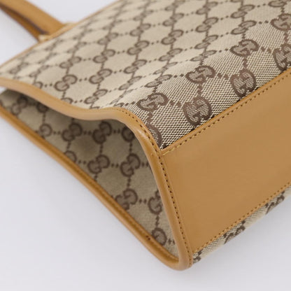 Gucci Jackie GG Canvas, Brown, Canvas, Tote Bag