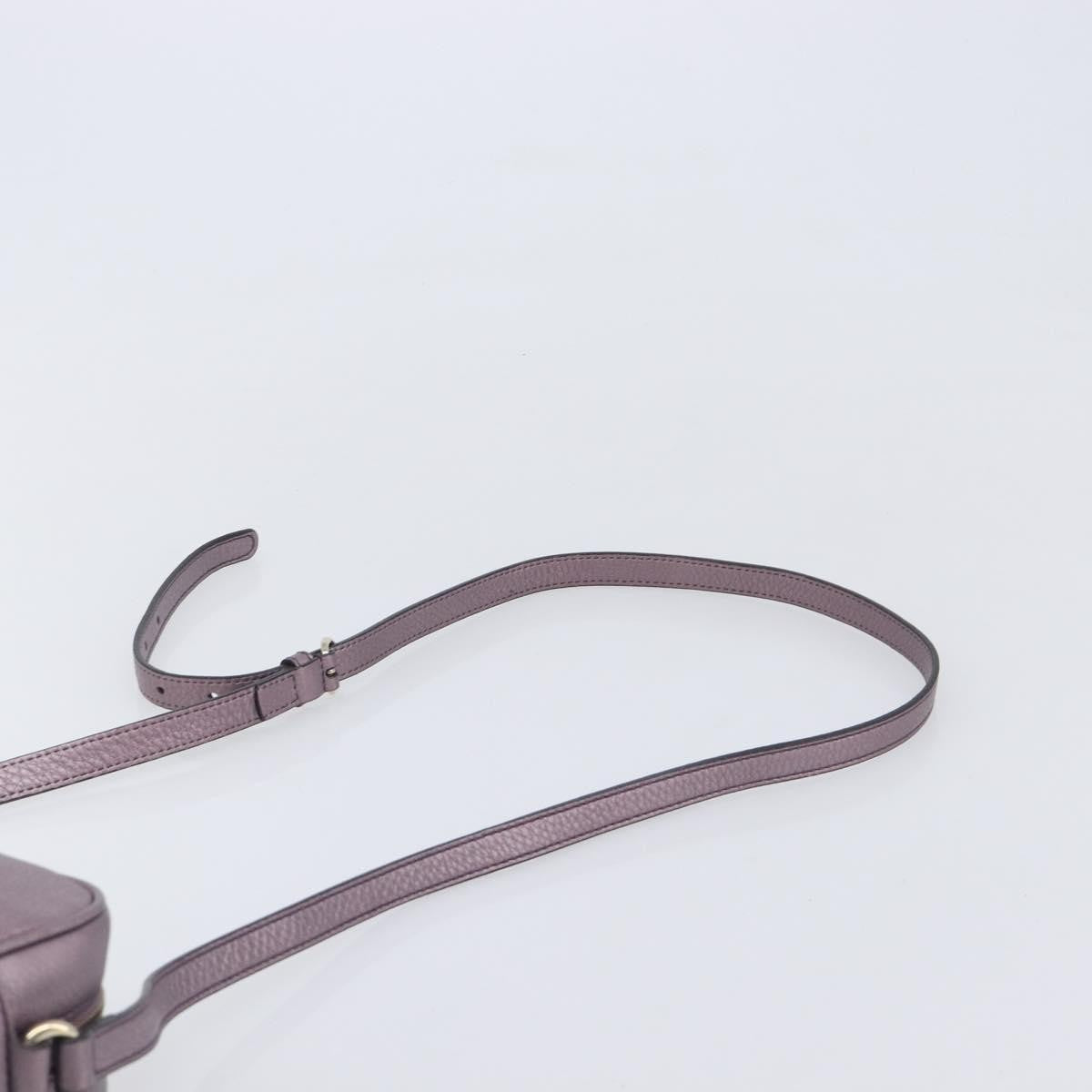 Gucci Soho Disco Leather, Pink, Leather, Crossbody Bag