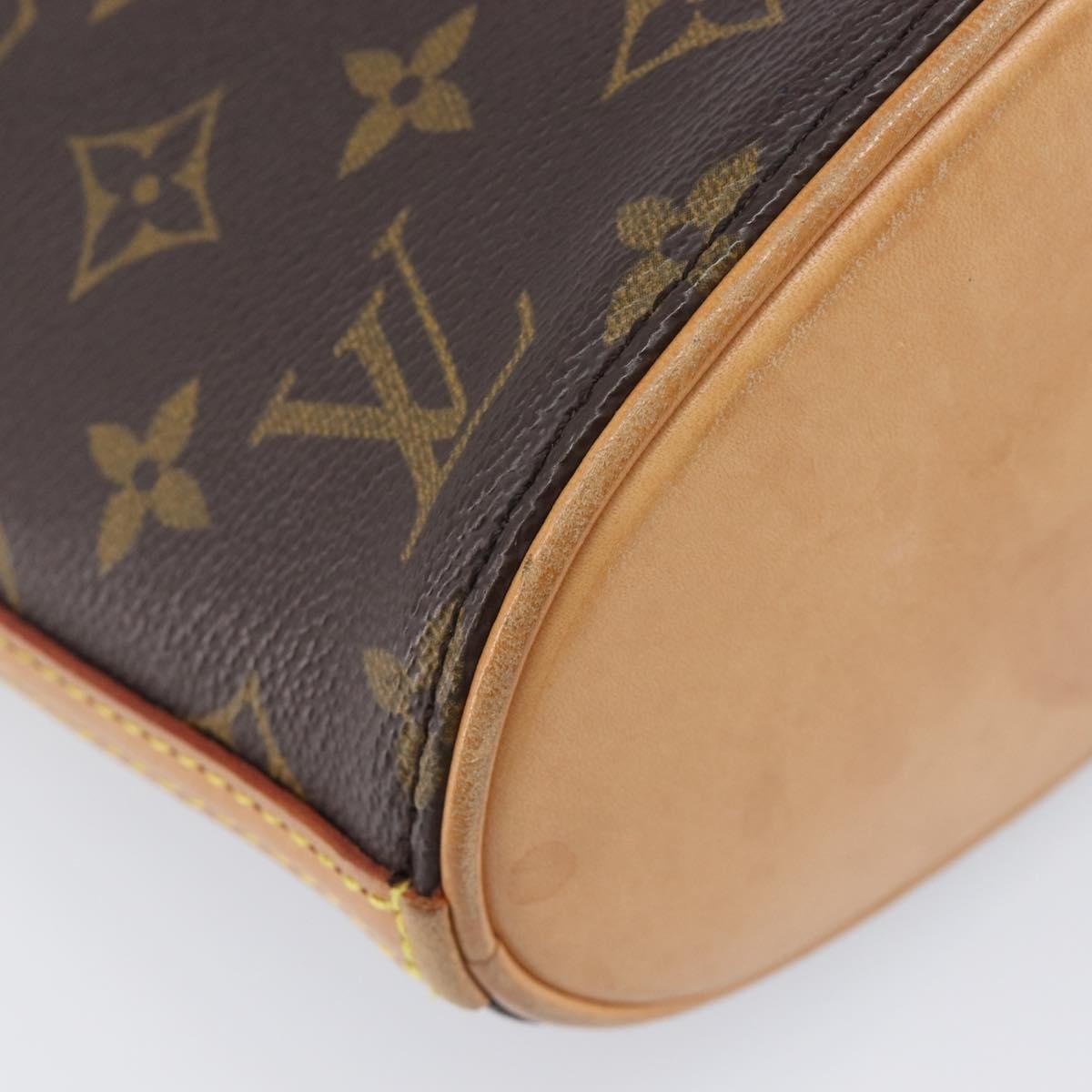 Louis Vuitton Drouot Monogram Canvas, Brown, Canvas, Shoulder Bag