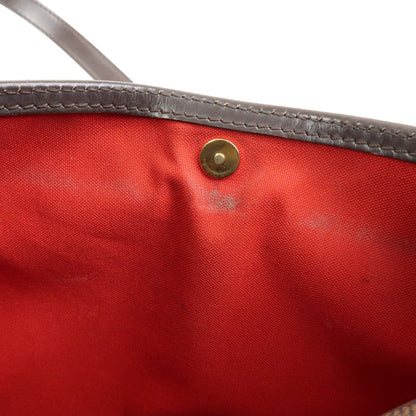 Louis Vuitton Bloomsbury Damier, Brown, Canvas, Shoulder Bag