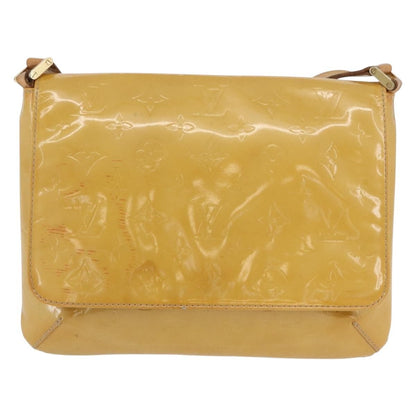 Louis Vuitton Thompson Street Monogram Vernis, Beige, Patent Leather, Shoulder Bag
