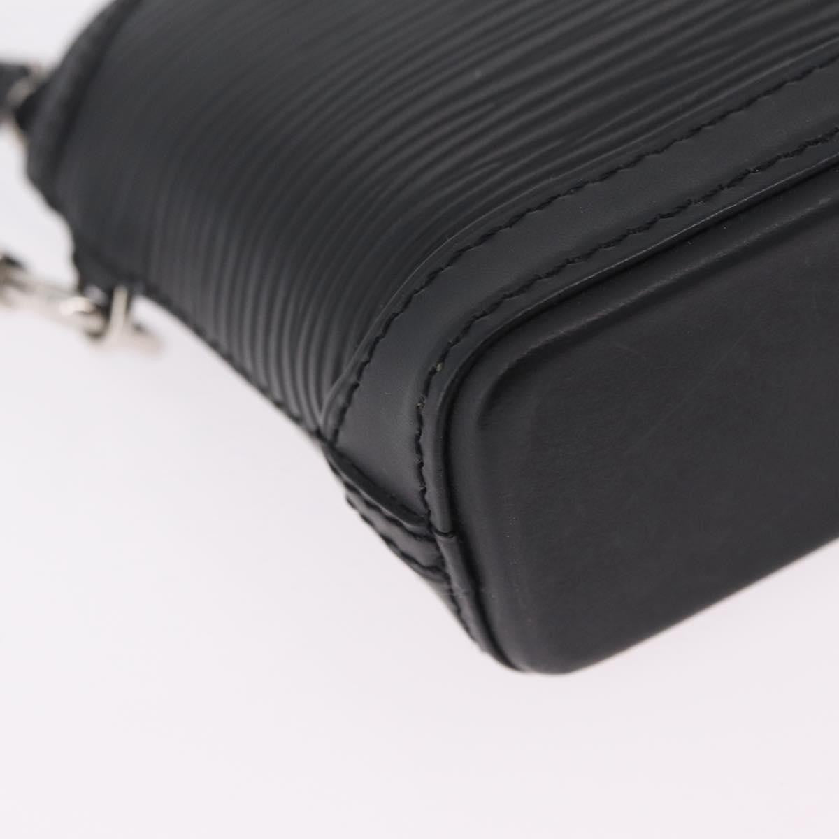 Louis Vuitton Lockit Epi Leather, Black, Leather, Handbag