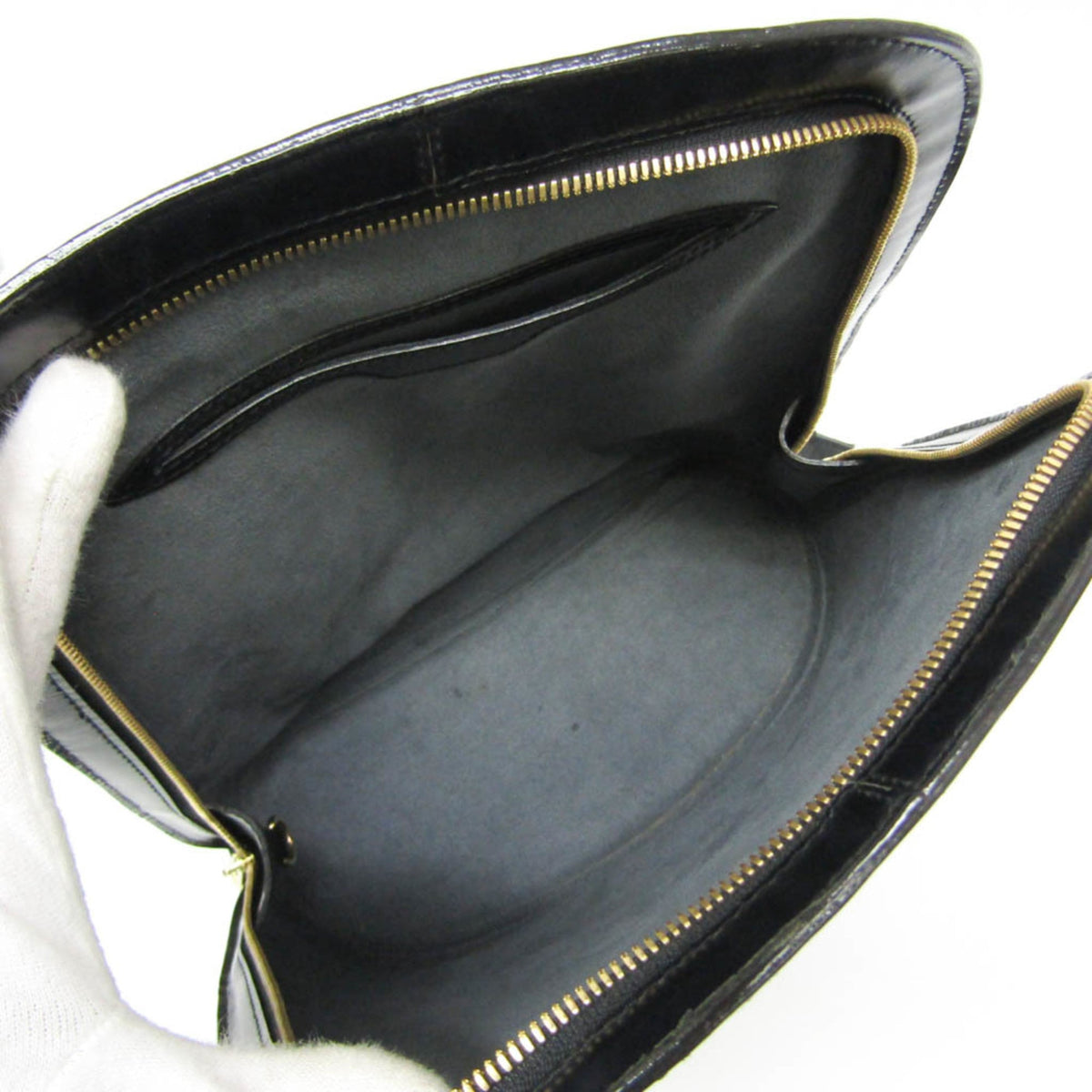 Louis Vuitton Gobelins Epi Leather, Black, Leather, Backpack