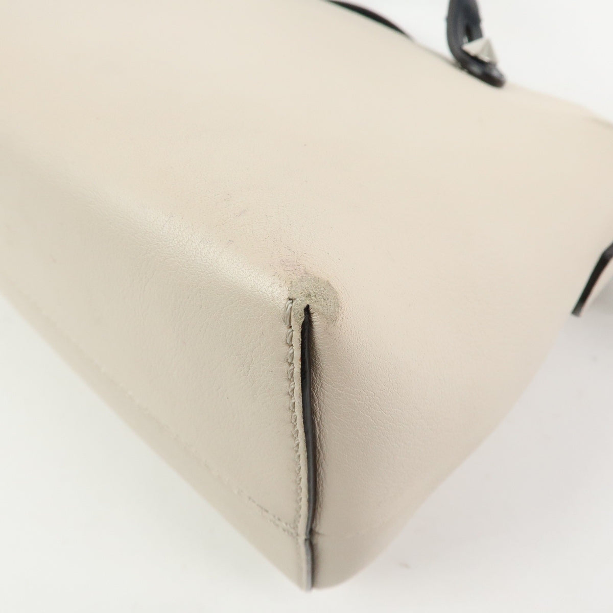 Fendi Selleria By The Way Satchel Leather, Neutral, Leather, Handbag