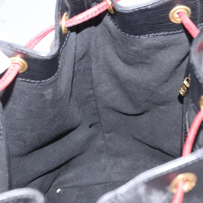 Louis Vuitton Bicolor Noe Epi Leather, Black, Leather, Shoulder Bag