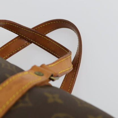 Louis Vuitton Sac Souple Handbag Monogram Canvas, BROWN, CANVAS, Handbag