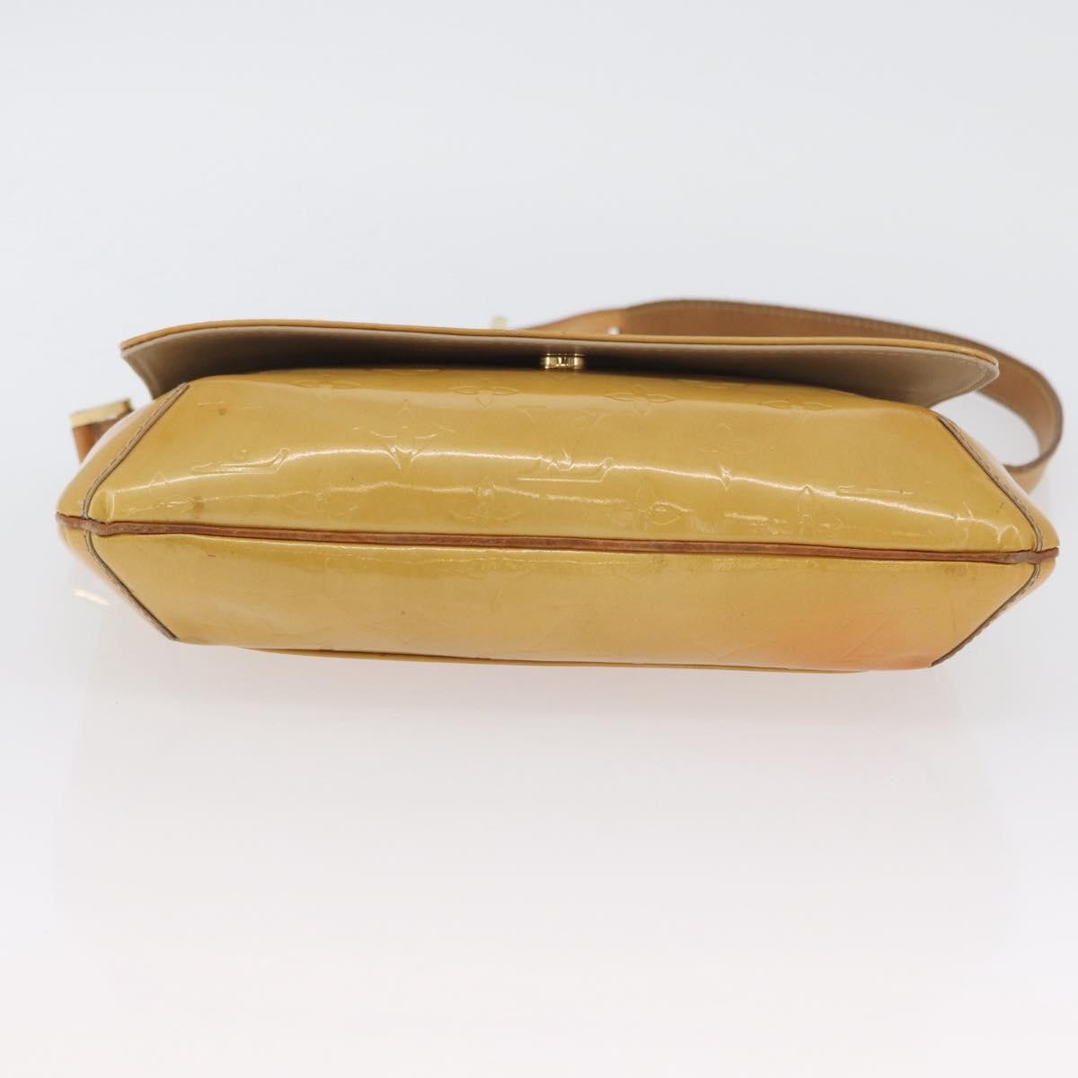 Louis Vuitton Thompson Street Monogram Vernis, Beige, Patent Leather, Shoulder Bag