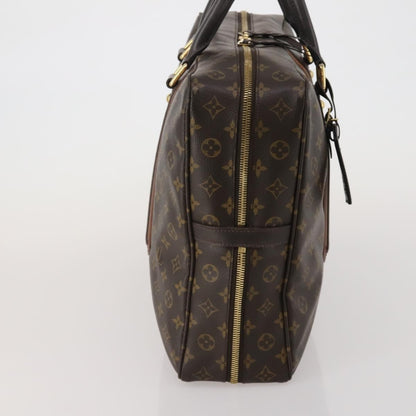 Louis Vuitton Bequia Porte Document Geant Monogram Canvas with Leather, Brown, Canvas, Briefcase