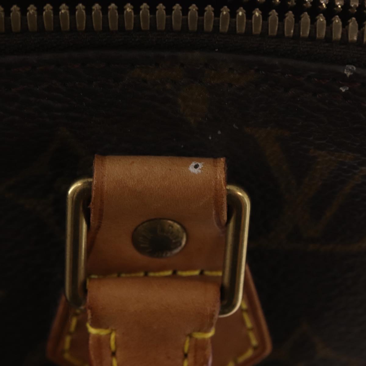 Louis Vuitton Alma Handbag Monogram Canvas, BROWN, CANVAS, Handbag