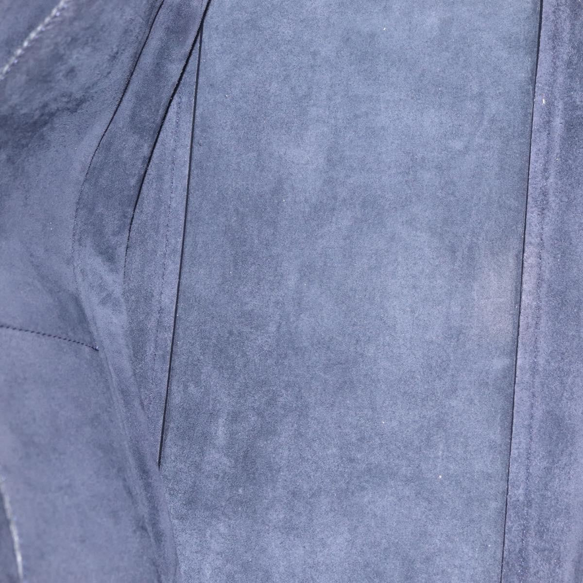 Celine Tricolor Trapeze Leather, Navy, Leather, Handbag