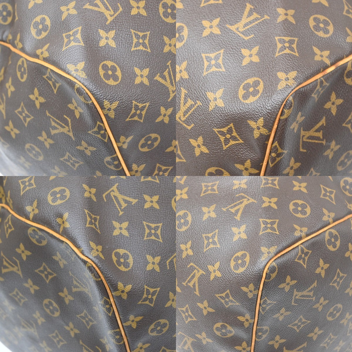 Louis Vuitton Keepall Monogram Canvas, Brown, Canvas, Travel Bag